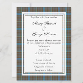 Invitación a la boda escocesa de Hanna