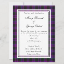 Invitación a la boda escocesa de Laird