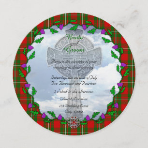 Invitación a la boda escocesa MacGregor