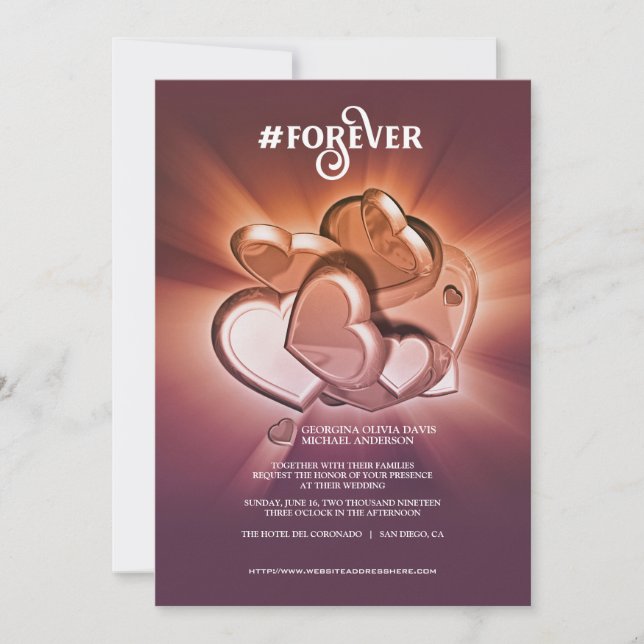 Invitación a la boda eterna (Anverso)