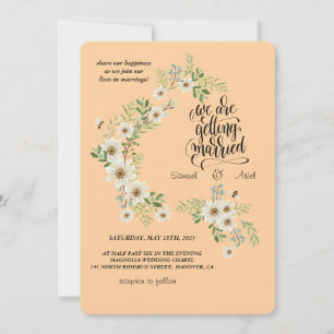 Invitación a la boda Evergreen Elegance