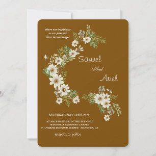 Invitación a la boda Evergreen Elegance