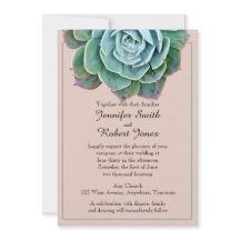 Invitación a la boda exitosa de Rubor