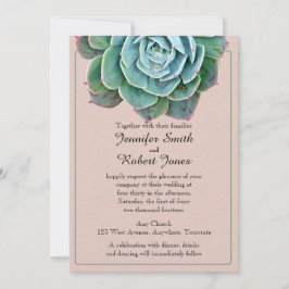 Invitación a la boda exitosa de Rubor