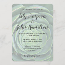 Invitación a la boda exitosa y moderna