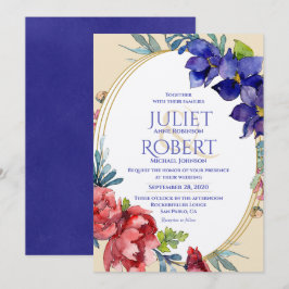 Invitación a la boda | Felicidad Floral acuarela