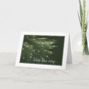 Invitación a la boda FIR FRONDS