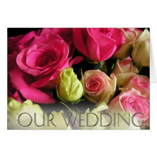 Invitación a la boda floral