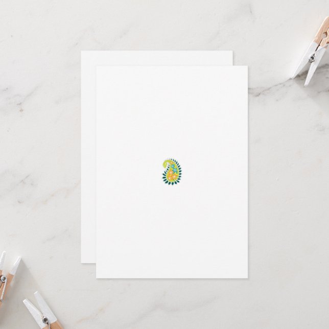 Invitación a la boda floral acuarela | Editable Te (Anverso/Reverso In Situ)