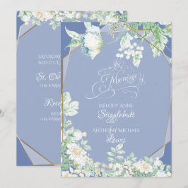 Invitación a la boda | Flores silvestres y bayas