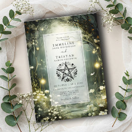 Invitación a la boda forestal encantada