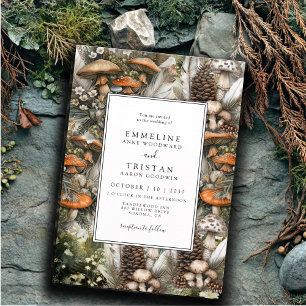Invitación a la boda forestal encantada