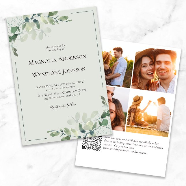 Invitación a la boda | Foto de código QR de Eucaly (Subido por el creador)