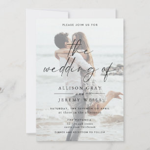Invitación a la boda fotográfica