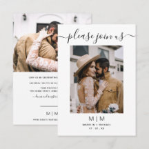 Invitación a la boda fotográfica