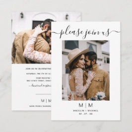 Invitación a la boda fotográfica