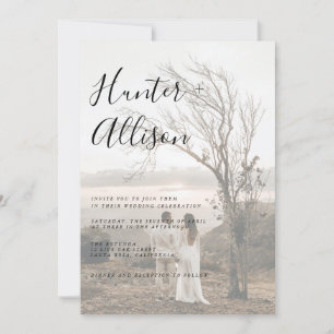 Invitación a la boda fotográfica