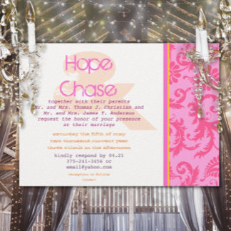 Invitación a la boda fotográfica al estilo Poster 