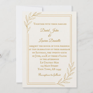 Invitación a la boda fotográfica de Ee. Uu.