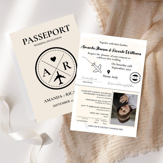 Invitación a la boda fotográfica de Eleagent Ivory (Subido por el creador)