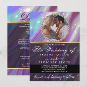 Invitación a la boda fotográfica de Personalizado