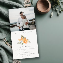 Invitación a la boda fotográfica mínima de Boho Na