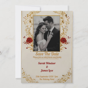 Invitación a la boda fotográfica personal