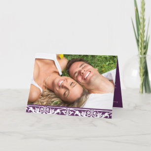 Invitación a la boda fotográfica - Pluma y árbol g