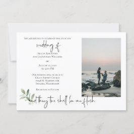 Invitación a la boda fotográfica religiosa 2