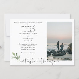 Invitación a la boda fotográfica religiosa 2