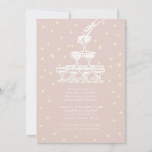 Invitación a la boda francesa de campaña
