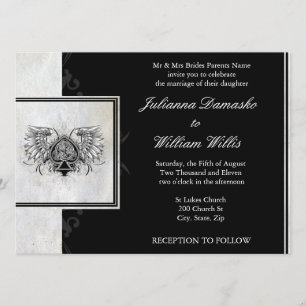 Invitación a la boda gaélica con el Knot celta