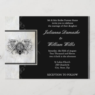 Invitación a la boda gaélica con el Knot celta