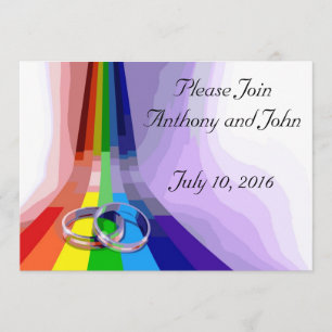 Invitación a la boda gay