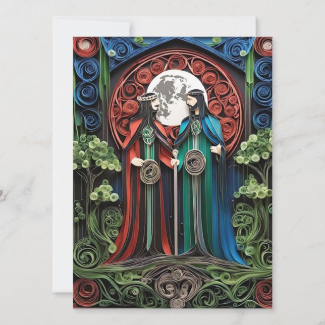 Invitación a la boda gay (Anverso)