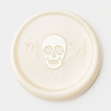 Invitación a la boda gótica de cráneo