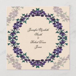 Invitación a la Boda Grapevina