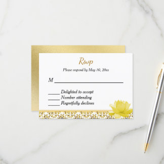 Invitación a la boda hindú-hindú RSVP