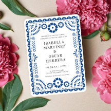 Invitación a la boda inspirada en el Picado del Pa