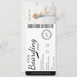 Invitación a la boda - Invitación a la tarjeta de 