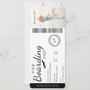 Invitación a la boda - Invitación a la tarjeta de