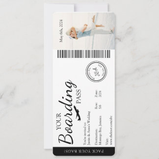 Invitación a la boda - Invitación a la tarjeta de