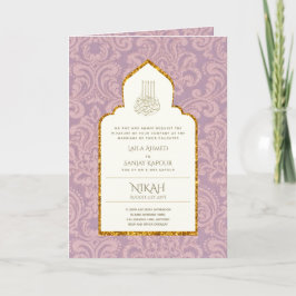 Invitación a la boda islámica organizada por LeahG