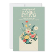 Invitación a la Boda Jardín Botánico de Flores Sil