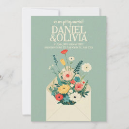Invitación a la Boda Jardín Botánico de Flores Sil