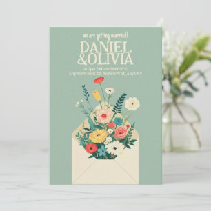 Invitación a la Boda Jardín Botánico de Flores Sil