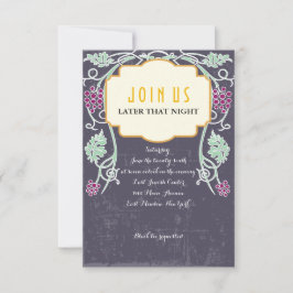 Invitación a la boda judía de VINTAGE