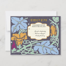 Invitación a la boda judía de VINTAGE