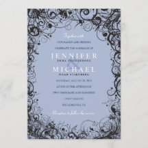 Invitación a la boda judía SPIRALS & STARS