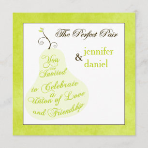 Invitación a la boda   La pareja perfecta